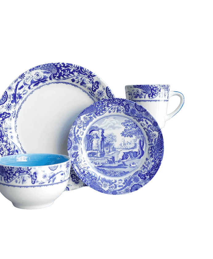 Blue Classic Tea Cup & Saucer Set